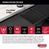 30&rdquo; Undermount 16 Gauge Workstation Kitchen Sink Single Bowl with WorkFlow&trade; Ledge and Accessories